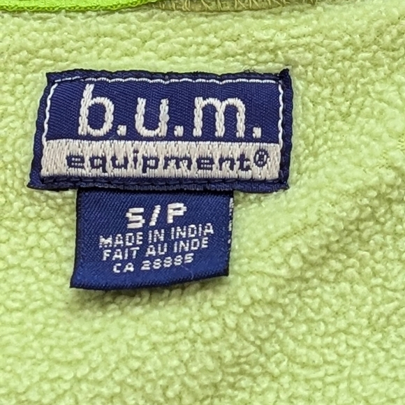B.U.M Equipment Women's (Small) Fleece Zip-Front High-Neck Utility Jacket - Picture 10 of 16